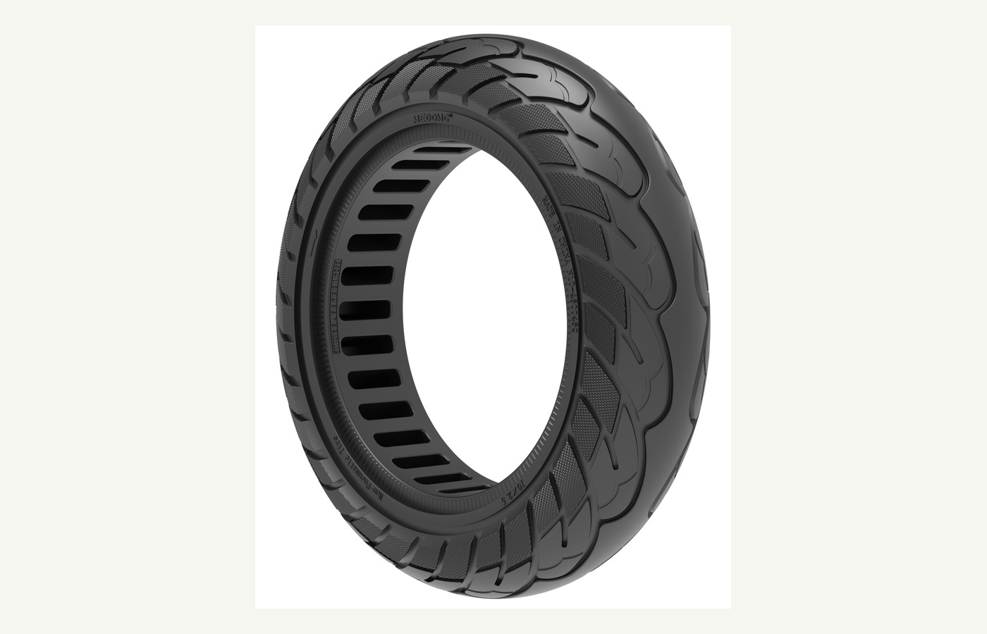 NEDONG 10x2.5 scooter fleet airless tire product visual
